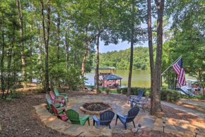 Lakefront Jacksons Gap Home with Deck, Dock and Views